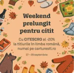 20% Reducere la toate titlurile în limba română pe Cărturești